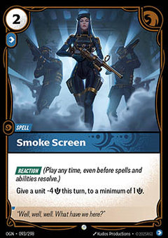 Smoke Screen - Origins (Common) [OGN-093]