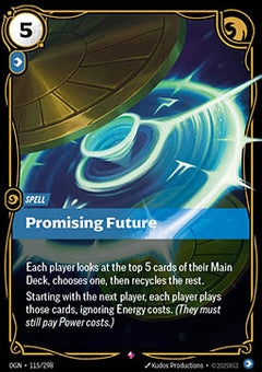 Promising Future - Origins (Rare) [OGN-115]
