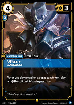 Viktor, Innovator (V.2 - Showcase) - Origins (Showcase) [OGN-117a]
