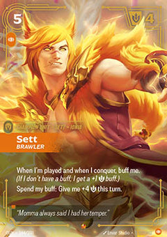 Sett, Brawler (V.1 - Epic) - Origins (Epic) [OGN-164]