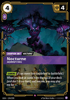 Nocturne, Horrifying - Origins (Rare) [OGN-194]