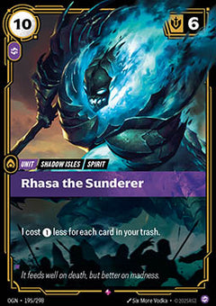 Rhasa the Sunderer - Origins (Rare) [OGN-195]