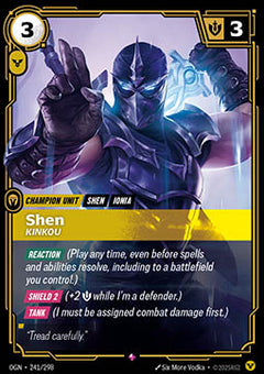 Shen, Kinkou - Origins (Rare) [OGN-241]