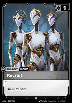 Recruit (V.3 - Common) - Origins (Common) [OGN-273]