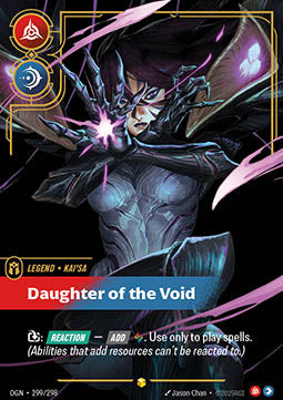 Kai'Sa, Daughter of the Void (V.2 - Showcase) - Origins (Showcase) [OGN-299]