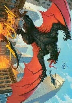 Art Series: Grendel, Spawn of Knull (V.2) - Magic: The Gathering | Marvel's Spider-Man: Extras (Tip Card) [XSPM-A54]