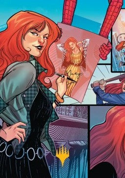 Art Series: Mary Jane Watson (V.2) - Magic: The Gathering | Marvel's Spider-Man: Extras (Tip Card) [XSPM-A50]