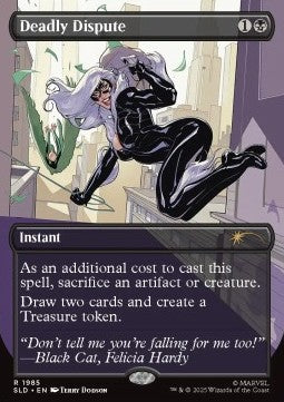 Deadly Dispute - Secret Lair Drop Series: Secret Lair x Marvel's Spider-Man Superdrop (Rare) [SLDMSM-1985]