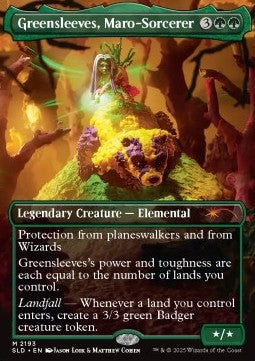 Greensleeves, Maro-Sorcerer - Secret Lair Drop Series: Extra Life (Mythic) [SLDXL-2193]