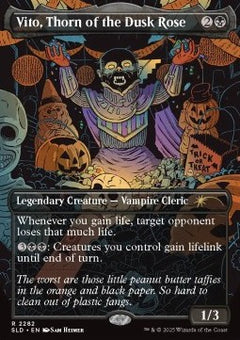 Vito, Thorn of the Dusk Rose (V.1) - Secret Lair Drop Series: Secret Scare Superdrop (Rare) [SLDSSS-2282]