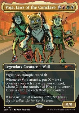 Voja, Jaws of the Conclave - Secret Lair Drop Series: Secret Scare Superdrop (Mythic) [SLDSSS-2284]