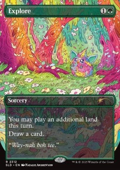 Explore (V.1) - Secret Lair Drop Series: Secret Scare Superdrop (Rare) [SLDSSS-2312]