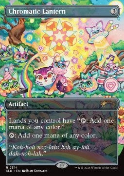 Chromatic Lantern (V.1) - Secret Lair Drop Series: Secret Scare Superdrop (Rare) [SLDSSS-2314]