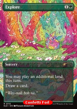 Explore (V.3) - Secret Lair Drop Series: Secret Scare Superdrop (Rare) [SLDSSS-2312]