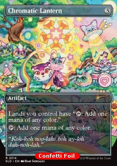 Chromatic Lantern (V.3) - Secret Lair Drop Series: Secret Scare Superdrop (Rare) [SLDSSS-2314]