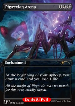 Phyrexian Arena (V.3) - Secret Lair Drop Series: Secret Scare Superdrop (Rare) [SLDSSS-2318]