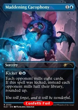 Maddening Cacophony (V.3) - Secret Lair Drop Series: Secret Scare Superdrop (Rare) [SLDSSS-2322]