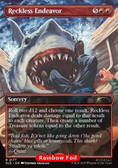 Reckless Endeavor (V.2) - Secret Lair Drop Series: Secret Scare Superdrop (Rare) [SLDSSS-2177]