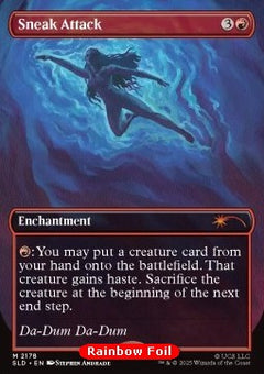 Sneak Attack (V.2) - Secret Lair Drop Series: Secret Scare Superdrop (Mythic) [SLDSSS-2178]