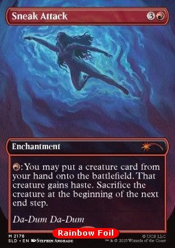 Sneak Attack (V.2) - Secret Lair Drop Series: Secret Scare Superdrop (Mythic) [SLDSSS-2178]