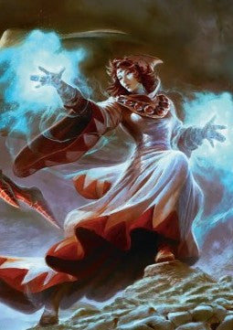 Art Series: The Destined White Mage - Magic: The Gathering - FINAL FANTASY Holiday Release (Tip Card) [FINH-A03]