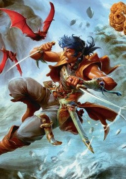 Art Series: The Destined Thief - Magic: The Gathering - FINAL FANTASY Holiday Release (Tip Card) [FINH-A05]