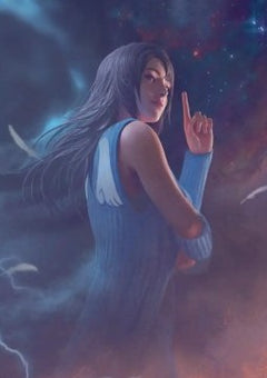 Art Series: Rinoa, Angel Wing - Magic: The Gathering - FINAL FANTASY Holiday Release (Tip Card) [FINH-A09]
