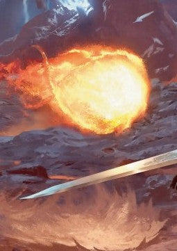 Art Series: Duelist's Flame - Magic: The Gathering - FINAL FANTASY Holiday Release (Tip Card) [FINH-A11]