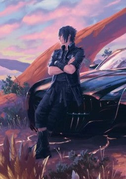 Art Series: Noctis, Heir Apparent - Magic: The Gathering - FINAL FANTASY Holiday Release (Tip Card) [FINH-A19]