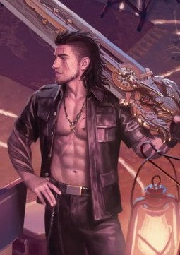 Art Series: Warrior's Resolve - Magic: The Gathering - FINAL FANTASY Holiday Release (Tip Card) [FINH-A24]