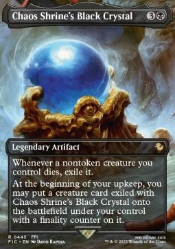 Chaos Shrine's Black Crystal - Magic: The Gathering - FINAL FANTASY Holiday Release (Rare) [FINH-445]