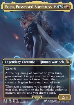 Edea, Possessed Sorceress - Magic: The Gathering - FINAL FANTASY Holiday Release (Rare) [FINH-448]