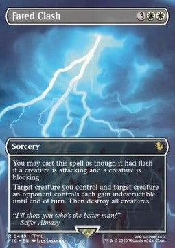 Fated Clash - Magic: The Gathering - FINAL FANTASY Holiday Release (Rare) [FINH-449]