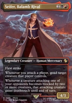 Seifer, Balamb Rival - Magic: The Gathering - FINAL FANTASY Holiday Release (Rare) [FINH-451]