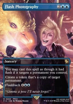 Flash Photography - Magic: The Gathering - FINAL FANTASY Holiday Release (Rare) [FINH-463]