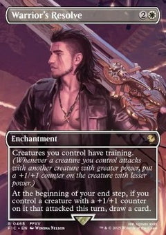 Warrior's Resolve - Magic: The Gathering - FINAL FANTASY Holiday Release (Rare) [FINH-465]