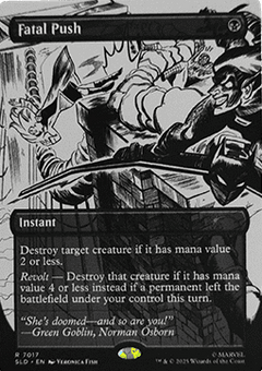 Fatal Push (V.3) - Secret Lair Drop Series (Rare) [SLD-7017]