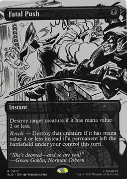 Fatal Push (V.3) - Secret Lair Drop Series (Rare) [SLD-7017]