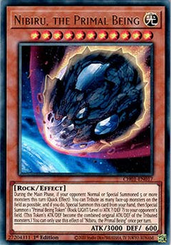 Nibiru, the Primal Being - THE CHRONICLES DECK: The Fallen & The Virtuous (All-Foil Edition) (Ultra Rare) [CH01-017]