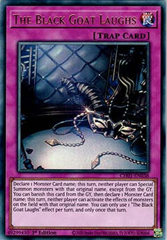 The Black Goat Laughs - THE CHRONICLES DECK: The Fallen & The Virtuous (All-Foil Edition) (Ultra Rare) [CH01-038]
