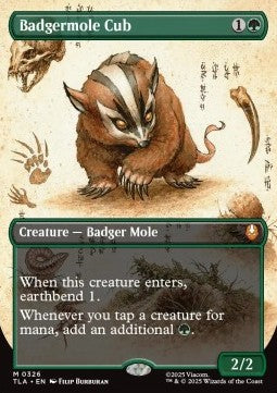Badgermole Cub - Magic: The Gathering | Avatar: The Last Airbender: Extras (Mythic) [XTLA-326]