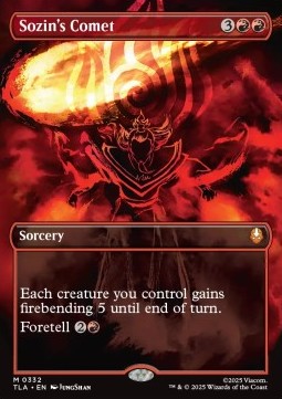 Sozin's Comet (V.2) - Magic: The Gathering | Avatar: The Last Airbender: Extras (Mythic) [XTLA-332]