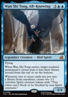 Wan Shi Tong, All-Knowing (V.1) - Magic: The Gathering | Avatar: The Last Airbender: Eternal (Mythic) [TLE-98]