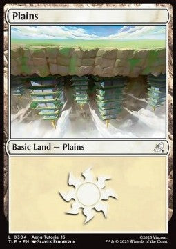 Plains (V.8) - Magic: The Gathering | Avatar: The Last Airbender: Eternal (Land) [TLE-304]