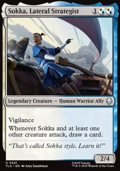 Sokka, Lateral Strategist - Magic: The Gathering | Avatar: The Last Airbender (Uncommon) [TLA-241]