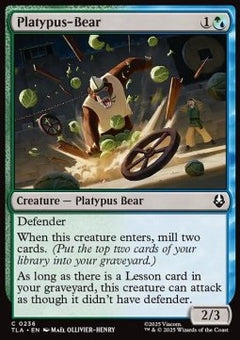 Platypus-Bear - Magic: The Gathering | Avatar: The Last Airbender (Common) [TLA-236]