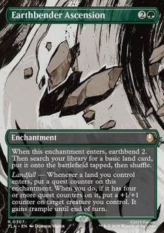 Earthbender Ascension - Magic: The Gathering | Avatar: The Last Airbender: Extras (Rare) [XTLA-307]