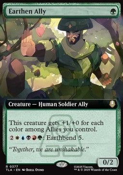 Earthen Ally - Magic: The Gathering | Avatar: The Last Airbender: Extras (Rare) [XTLA-377]