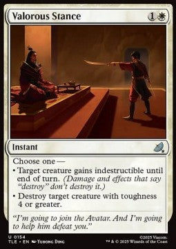 Valorous Stance - Avatar: The Last Airbender: Eternal (Uncommon) [TLE-154]