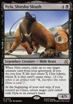 Nyla, Shirshu Sleuth (V.1) - Magic: The Gathering | Avatar: The Last Airbender: Eternal (Rare) [TLE-109]